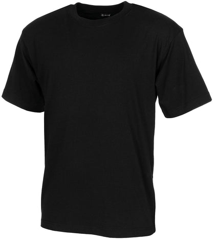 T-Shirt, halbarm, schwarz
