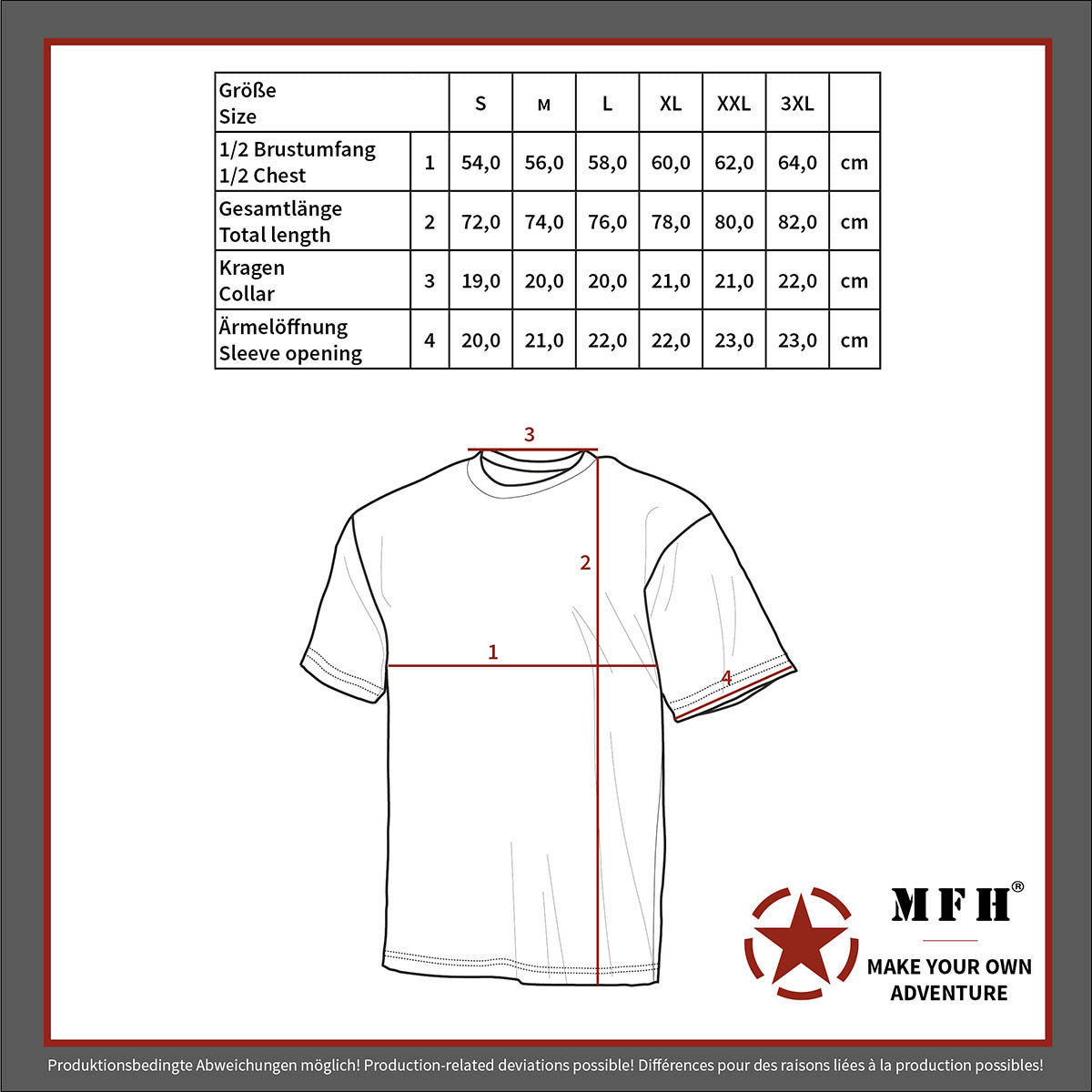 T-Shirt, halbarm