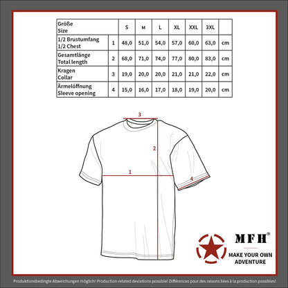 T-Shirt, "Streetstyle", schwarz