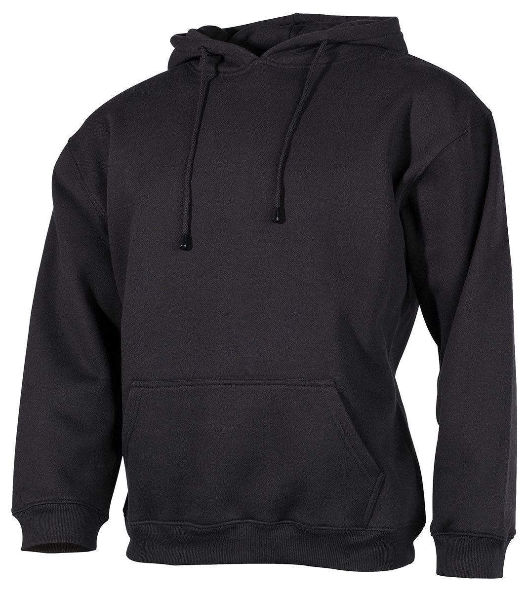Kapuzen Sweatshirt, schwarz