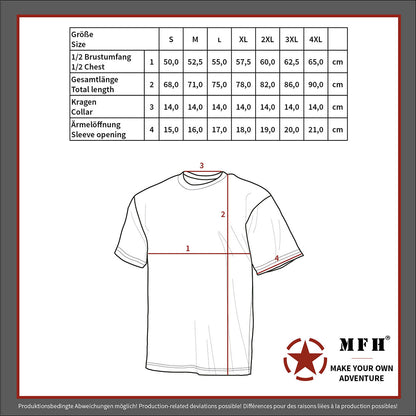 Poloshirt, schwarz, Security, bedruckt