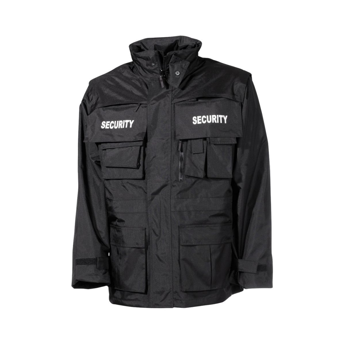 Jacke, "Security", schwarz, wasserdicht, antistatisch