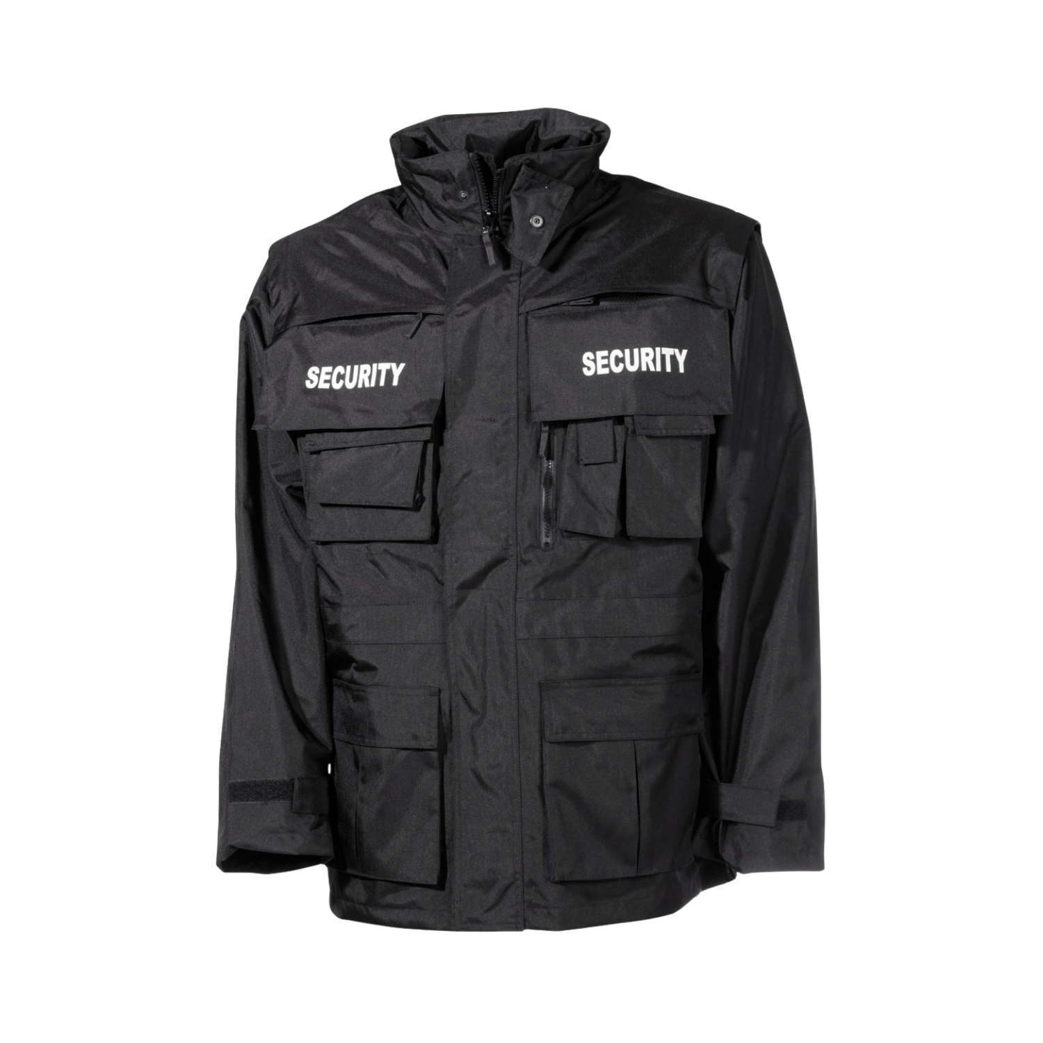 Jacke, "Security", schwarz, wasserdicht, antistatisch