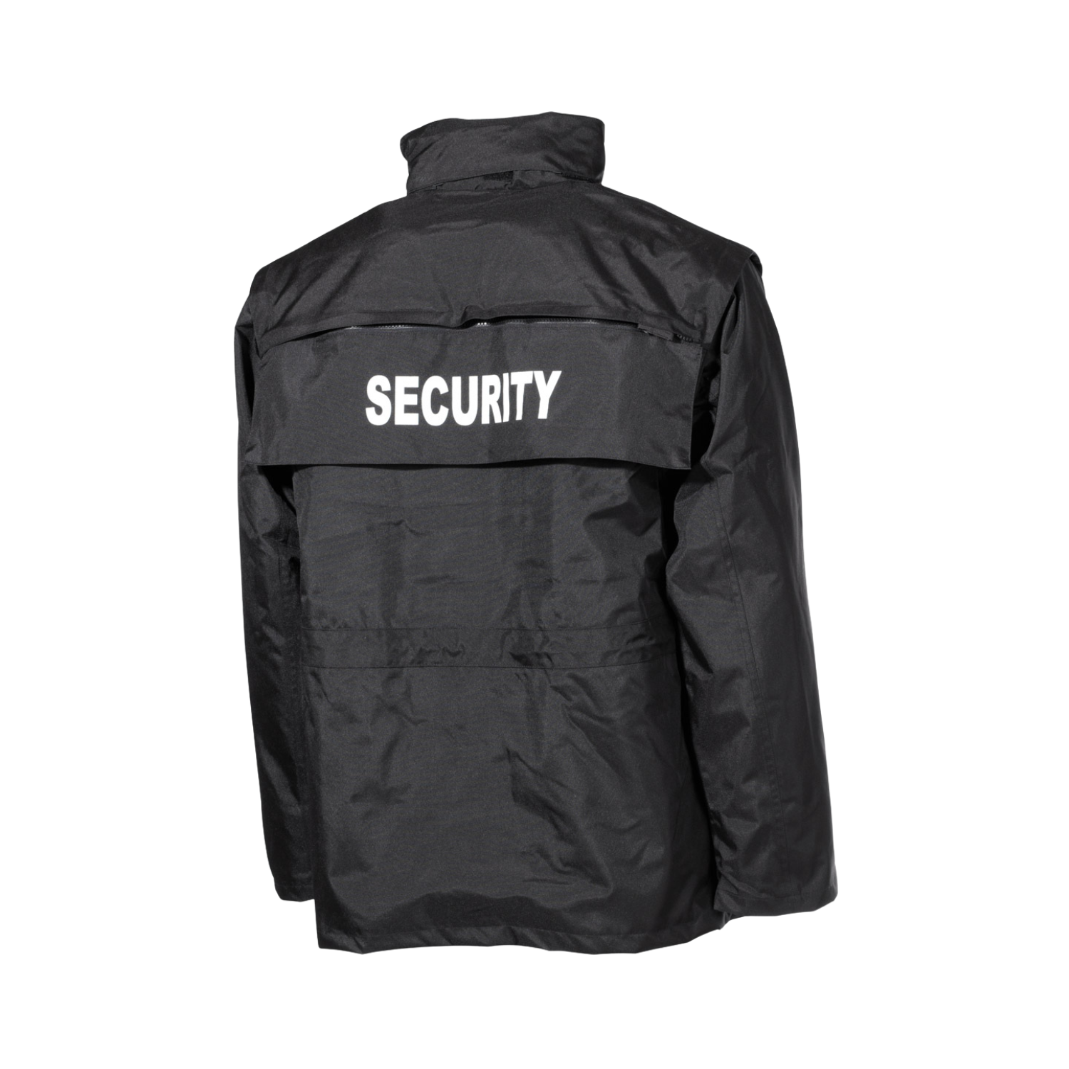 Jacke, "Security", schwarz, wasserdicht, antistatisch